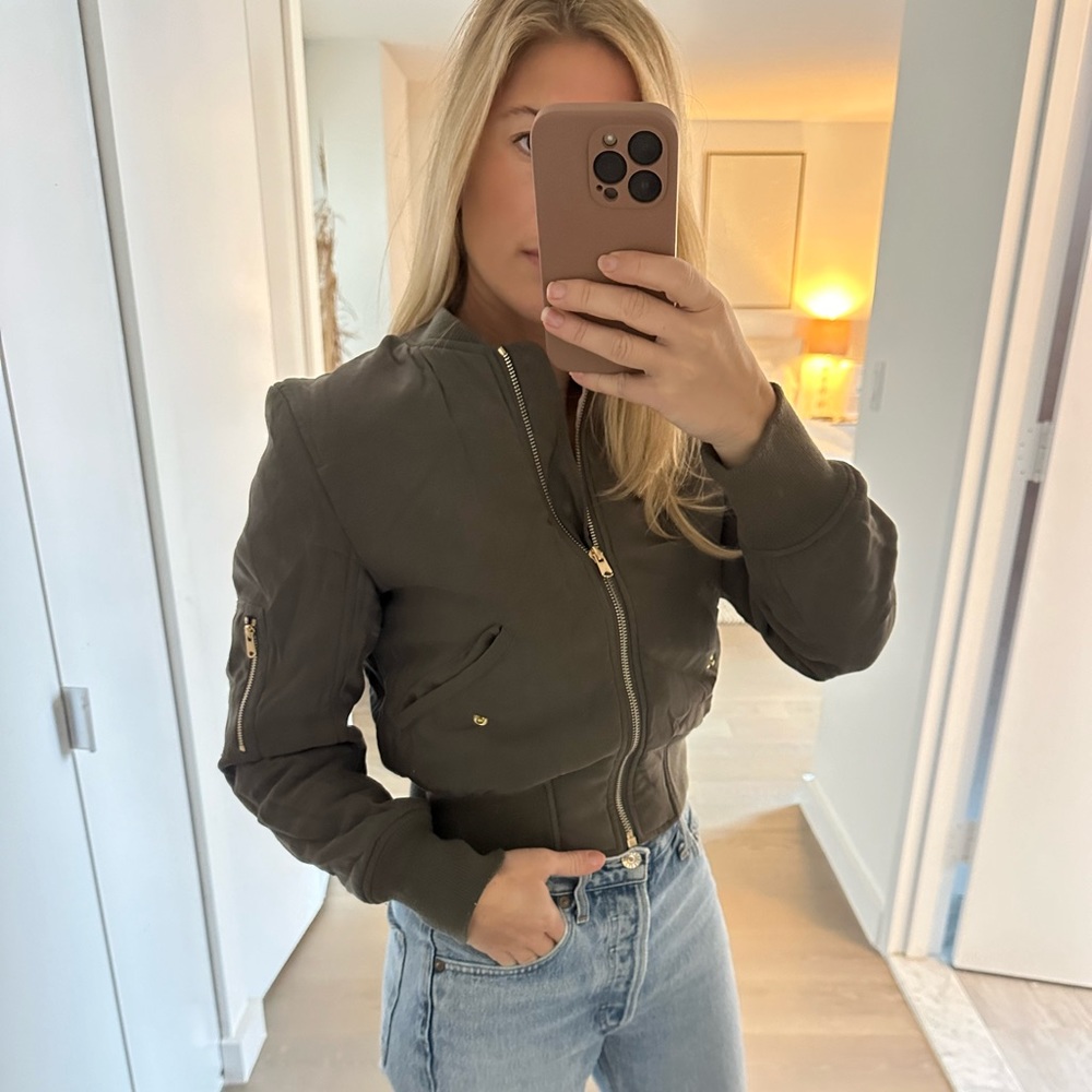 Club Monaco Bomber Jacket
